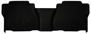 Toyota Tundra Crew Cab Floor Mats - Rear - Husky Liners - WeatherBeater - Black - `07-`13